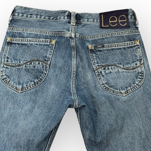 Lee Other - Lee 101 Denim Medium Wash Straight Leg Jeans Mens W29xL30 Rare Blue Hair Tag